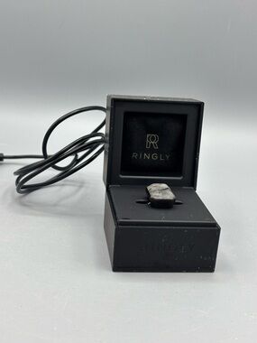 Ringly Smart Ring in Black and Silver